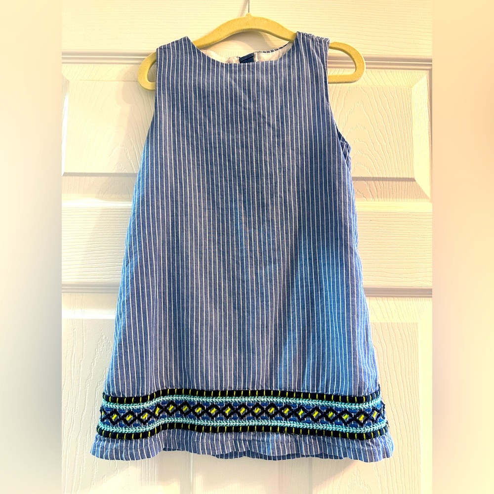 Vineyard Vines Yarn dye striped shift dress size 4t